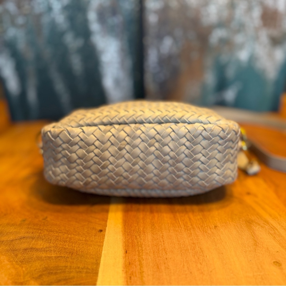 Madewell Transport Camera Bag: Woven Leather Edition (EUC) - Picture 11 of 14